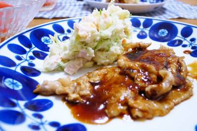 豚肉のしょうが焼き
