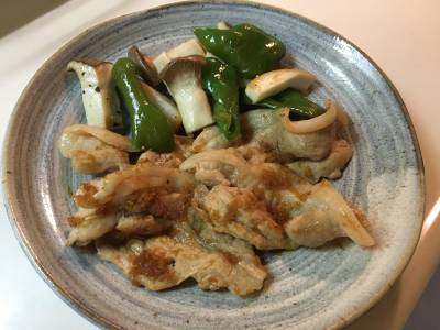 豚のしょうが焼き