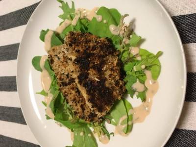 あじのごま焼き