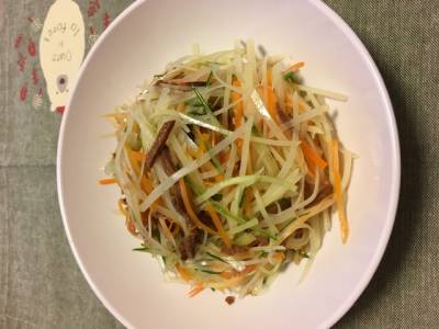 シャキッと!じゃがサラダ