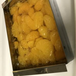 みかんの寒天寄せ