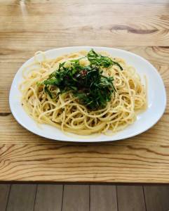 塩麹（こうじ）de和風パスタ