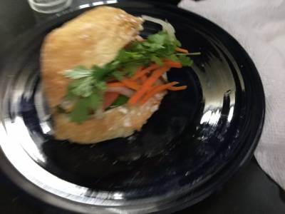 クリームチーズのバインミー