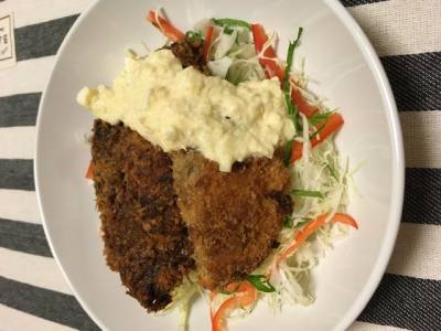 うまあじフライ 豆腐タルタルソース