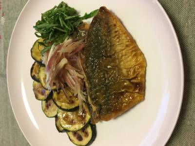 あじの和風スパイスマリネ