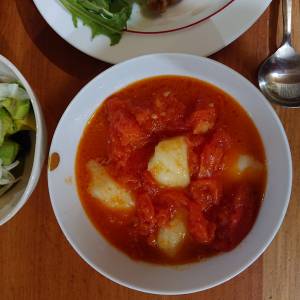 フレッシュトマトソースのニョッキ