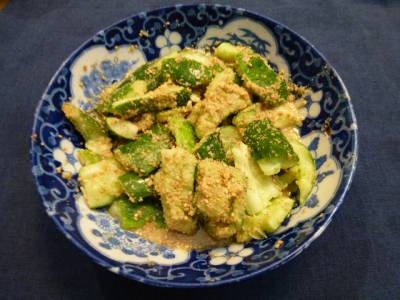 きゅうりのからし漬け