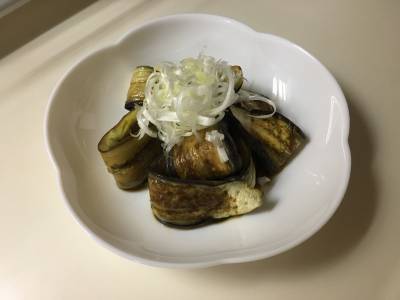 冷やし焼きなす