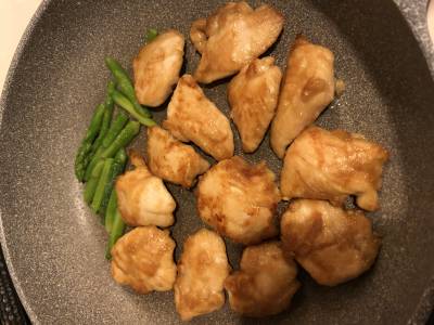 鶏むね肉のしょうが焼き