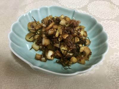 セロリのつくだ煮