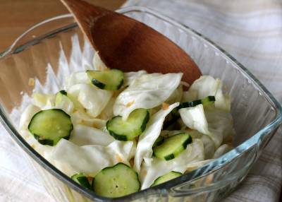 ひんやりしょうがサラダ