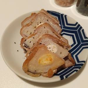 チーズれんこんの肉巻き