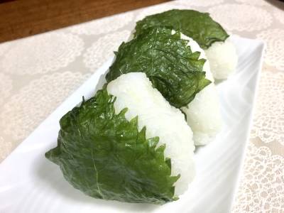 青じそおにぎり