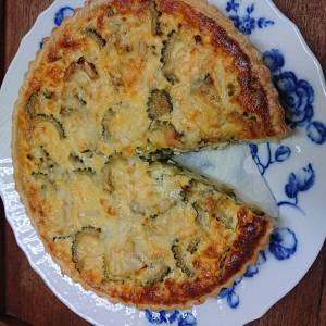 ゴーヤーのキッシュ