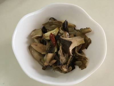 きのこの弱火ソテー