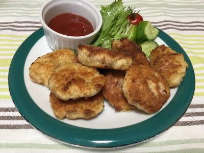 鶏ひきナゲット