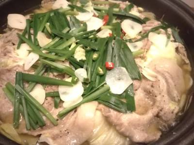 夏のスタミナチゲ