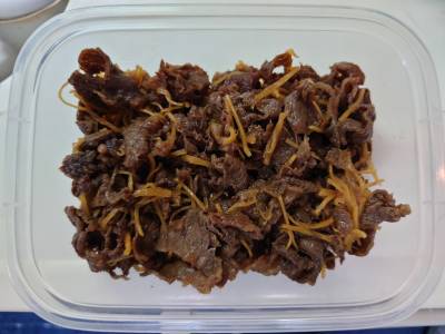 牛肉のしぐれ煮