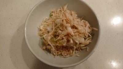 切り干し大根と桜えびの塩炒め