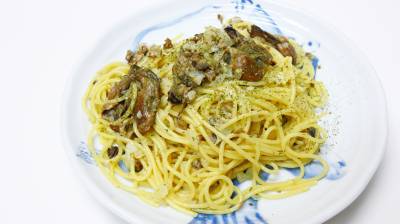 かきのオイル漬けスパゲッティ