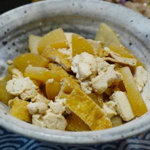 大根と油揚げのけんちん煮