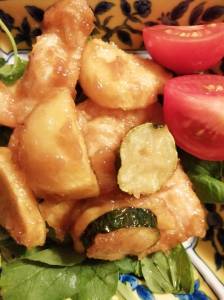 れんこんと鶏むねのチャイナデリ風