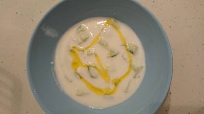 簡単ヨーグルトスープ