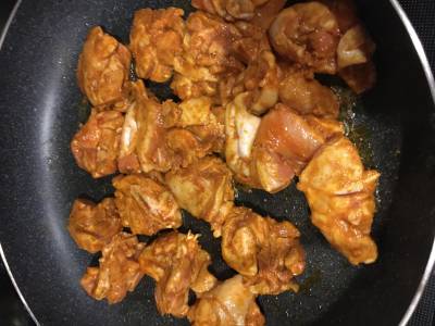 たまねぎと鶏肉のカレー煮