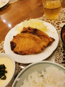 豚のしょうが焼き