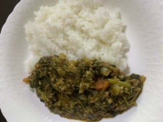 モロヘイヤカレー