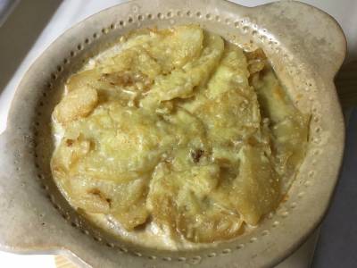 じゃがいものミルクグラタン