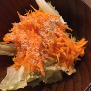 にんじんのオイル蒸し