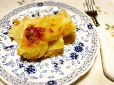 じゃがいものミルクグラタン