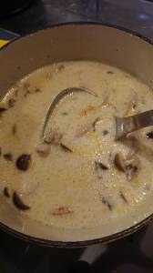 しめじのコーンスープ