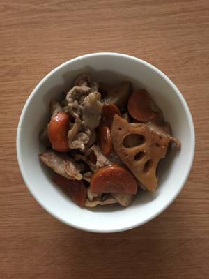 れんこんの香りきんぴら