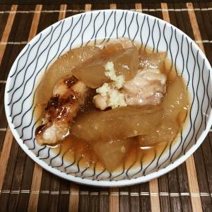 とうがんと鶏肉の煮物