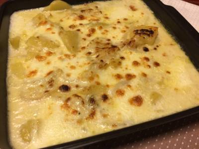 じゃがいものミルクグラタン