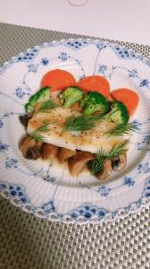 白身魚のカリふわポワレ