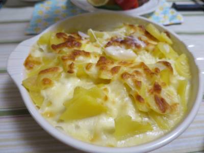 じゃがいものミルクグラタン