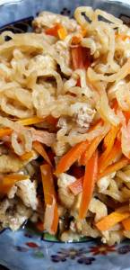 切り干し大根の炊いたん