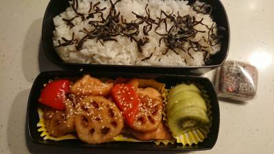 れんこんと鶏むねのチャイナデリ風