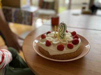 米粉のスポンジケーキ
