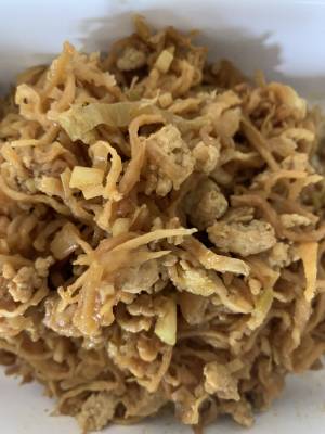 切り干し大根のカレー酢煮