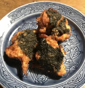 にんじんと豚肉ののり天