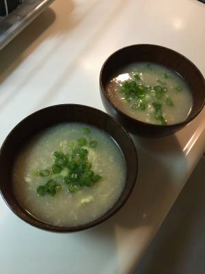 おろしれんこんのかき玉コーンスープ