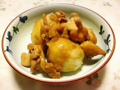 里芋と手羽先の甘辛煮 レシピ 藤井 恵さん みんなのきょうの料理 おいしいレシピや献立を探そう