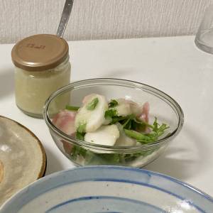 かぶとハムのサラダ