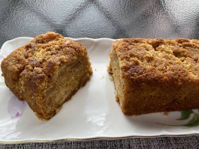 キャラメルりんごのパウンドケーキ