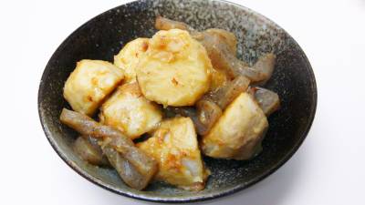 里芋とこんにゃくの土佐煮
