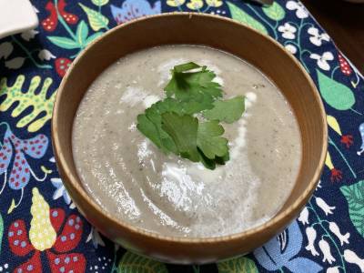 いろいろきのこのポタージュ